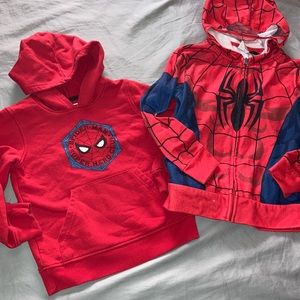 Boys spider man sweater/jacket